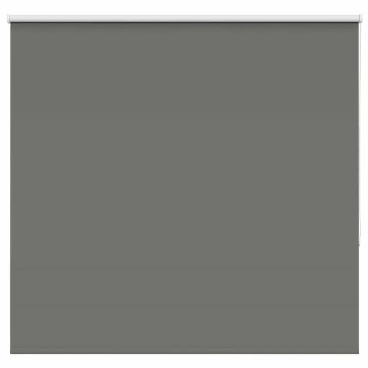 vidaXL Estor Enrollable Opaco gris 145x130 cm Tela Ancho 141,6 cm - 1