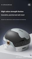 Casco De Motocicleta Para Electrónica De Vehículos Eléctricos 3C Certificado Equipos De Verano Transpirable Medio Para Hombres Y Mujeres - details 0