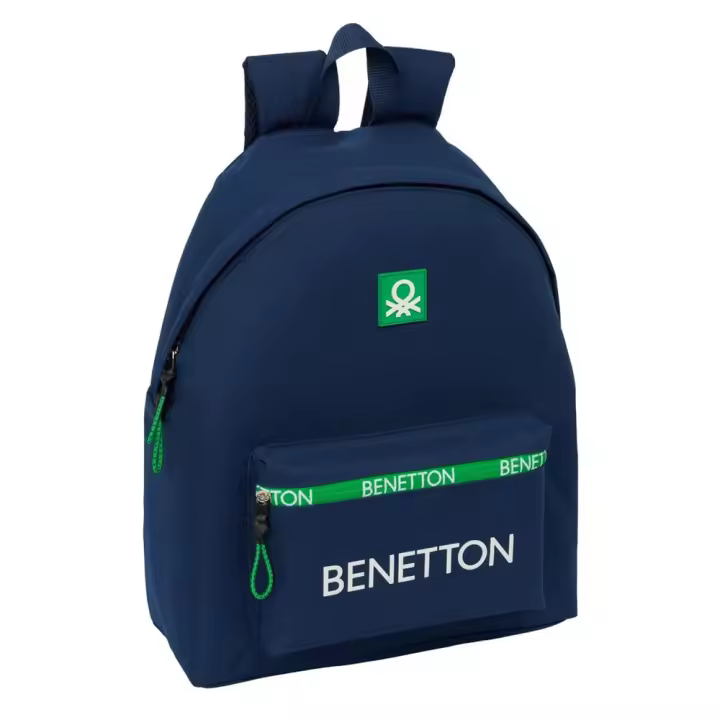 Mochila Benetton "Green" 33X42X15Cm (Safta 642513774) - 1