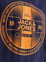 Jack & Jones Hombre Pack 2 camisetas de Algodón de 150 grs Mod JJRI TEE CREW Ajuste Standard FIT logo estampado Ref 256795 - details 4