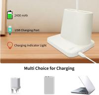 Lámpara de escritorio,lámpara de escritorio LED regulable 3 modos,luz de escritorio con protección para los ojos portalápices - details 4