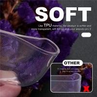 Funda Transparente Anti-Oro Para Airpods pro 2 2da Generación 3 3ra Generación 1era Generación Con Correa De TPU Suave Protección Para Auriculares - details 2