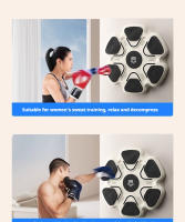 Equipo De Entrenamiento De Boxeo Con Obra De Música Bluetooth Inteligente Para Niños Y Adultos Máquina De Boxeo De Ejercicio Fitness En La Pared - details 7