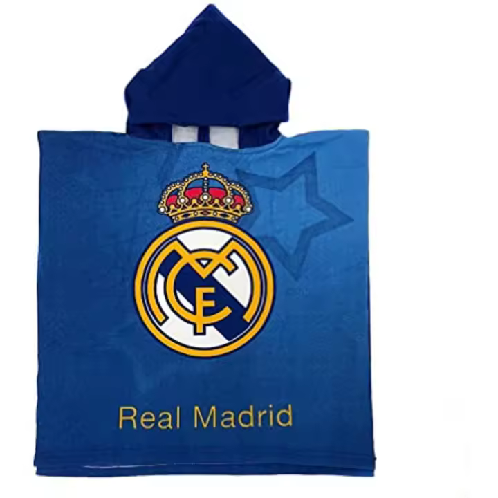 Poncho Real Madrid 71152 Azul Junior | Producto Oficial - 1