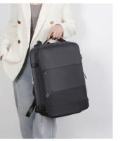 Mochila informal sencilla y multifuncional, bolso portátil para computadora portátil de gran capacidad, bolso ligero y versátil. - details 15