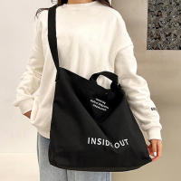 Bolso De Hombro Para Mujer De Lona De Alta Calidad 2023 Bolsa De Compras Estudiantes Bolso De Libros De Algodón Gran Tote Para Niñas Monedero - details 9