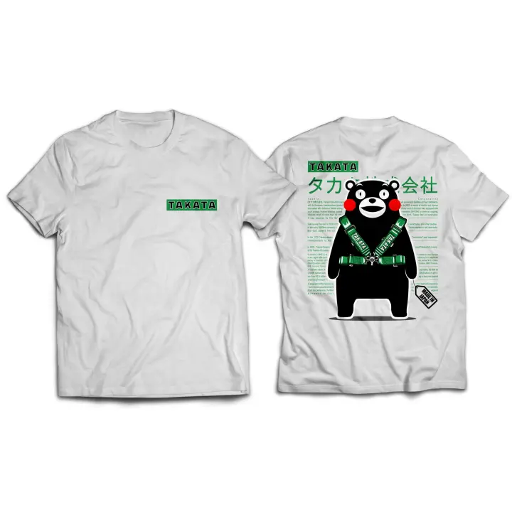 Camiseta Premium RACEROOM TAKATA JDM Drift, 100% Algodón, S M L XL XXL 3XL 4XL - 1