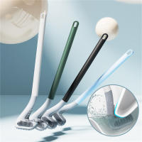 Cepillo De Inodoro De Silicona Con Cabeza De Golf Limpieza Eficiente Sin Esquinas Muertas Para Baño Y Casa Múltiples Colores - details 13
