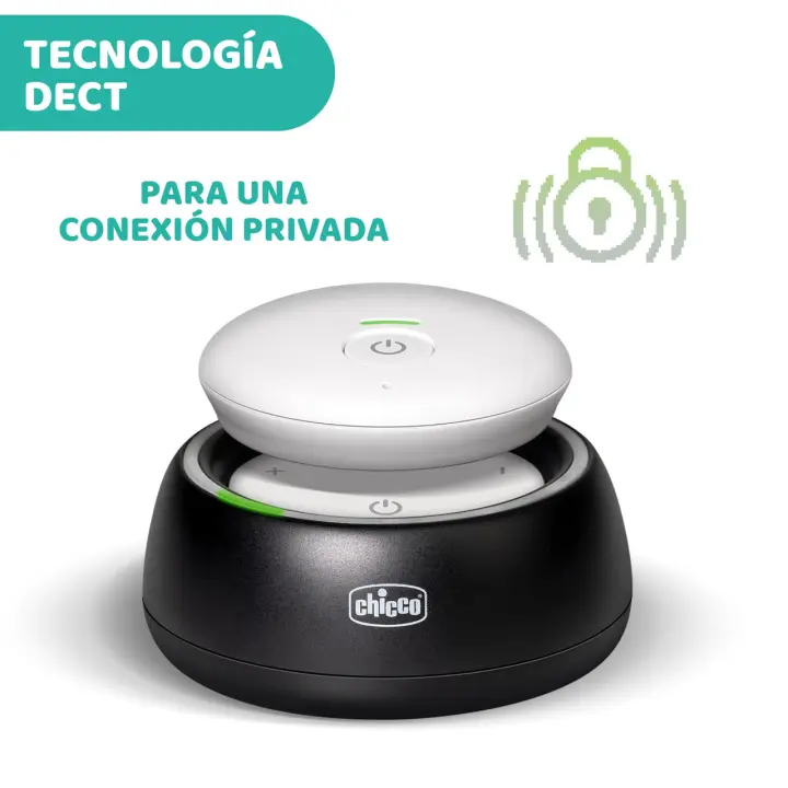 Chicco Audio Baby Monitor tecnología DECT Vigilabebés - 1