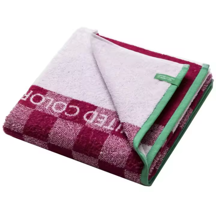 Toalla de Playa Benetton Kids 140 x 70 cm Rojo - 1