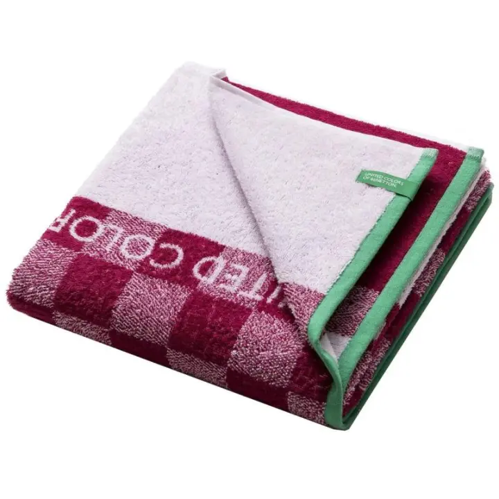 Toalla de Playa Benetton Kids 140 x 70 cm Rojo - 1