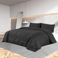 vidaXL Juego de Funda Nórdica Microfibra Ligera 260x220 cm Cama Color Antracita,  Azul,  Blanco y mas - details 5