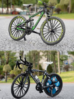 Bicicleta De Montaña De Escala 1:8 Para Niños Juguetes De Aleación De Metal Con Absorción De Choque Regalo Ideal Para Deportes Al Aire Libre - details 7