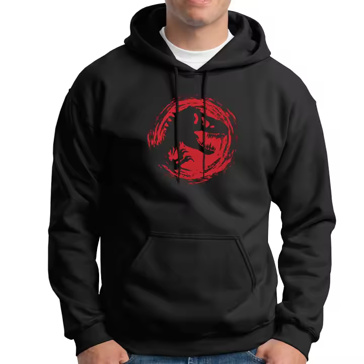Sudadera con capucha Parque Jurasico. Jurassic World. Jurassic Park. Blue. Owen. Alan. Ellie. Hammond. Lex. Tim. Claire. Maisie. Varios colores. Todas las tallas. - 1