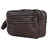 Lois - Bolso de Mano para Hombre en Piel Marrón STEENS - Diseño Compacto y Duradero para el Hombre Moderno - Colección STEENS - Marca Lois - 21 x 13 x 6,5 cm - details 0