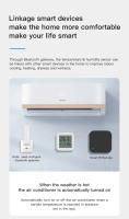 Sensor De Temperatura Y Humedad Tuya Con Pantalla LCD Digital Mini Control Remoto Bluetooth Compatible Con APP Smart Life Google Assistant Alexa - details 11