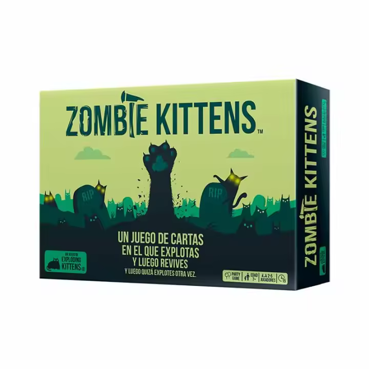 Zombie Kittens, un juego de Exploding Kittens - 1