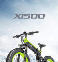 Bicicleta Eléctrica plegable Bezior x1500 de Grasa 26*4.0 48v12.8ah con freno hidráulico - details 0