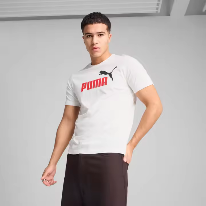 Camiseta Manga Corta Men Puma  Tee V25 Blanco Puccmv2508Cd - 1