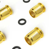 Tapones De Válvula De Neumáticos Anti-Robo De Aluminio Accesorios De Coche Para Automóviles Motocicletas Bicicletas - details 21