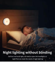 Lámpara Nocturna LED Con Sensor De Movimiento Recargable RGB Para Cocina Armario Escalera Luz De Fondo Sin Cable Luz De Gabinete - details 4