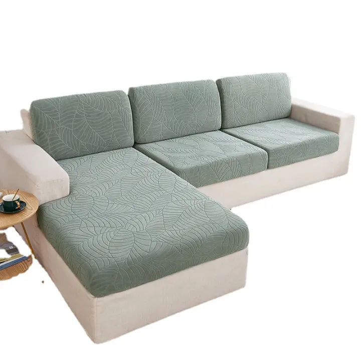 Cubierta De Sofá Impermeable En Tela De Jacquard Estirable Para Sala De Estar Cubierta De Asiento Para Hogar Y Hotel - 1