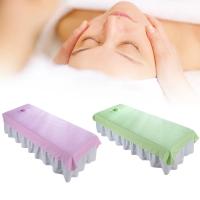 Sábanas De Belleza Para Salón De Cosméticos Y Masajes Tratamiento SPA Sábanas Suaves Para Mesa De Cama Con Agujero Material Poliéster/Celulosa Impresión De Plantas Para Adultos - details 17
