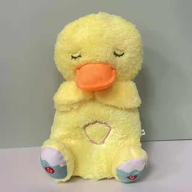 Oso De Peluche Suavizante Para Bebés Con Música Y Luz Compañero De Sueño Para Niños Juguete De Animal De Peluche Genio Sin Género Recomendado Para Edades 14+ 3-6Y 6-12Años - 1