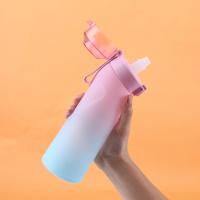 Botella De Deporte Con Sabor 650ml Con 7 Cápsulas De Fragancia De Fruta Botella De Agua Para Exteriores Material Plástico Reutilizable - details 1