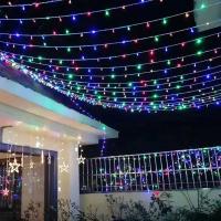 Luces LED De Navidad Para Exterior 20M 10M Decoración De Fiesta Y Boda Guirnalda De Fairy Lighting Cadenas De Luces De Navidad - details 7