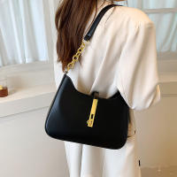 Bolso De Hombro De Lujo Pequeño Para Mujer En Cuero PU Versátil Con Cierre De Cremallera Bolsa Abrazadera Moda Sensación Avanzada - details 2