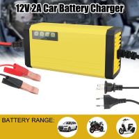 Cargador De Batería De Coche 12V 2A Reparación Pulsada Potencia 220V LED Pantalla Para Baterías De Agua Y Secas Moto Y Camión - details 0