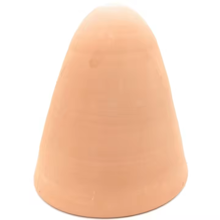 Aplique artesanal de pared para colgar de barro natural exterior e interior 20 x 18cm - 1