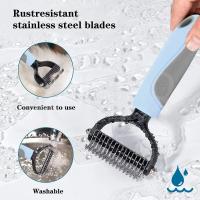Nueva Cepillo De Peluquería Para Perros Y Gatos Desenredador De Cabello Largo Y Enredado Herramienta De Aseo Para Mascotas Curly - details 5