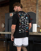 Shorts Deportivos Para Hombre Doble Capa Malla Secado Rápido Entrenamiento Verano Fitness Casual Transpirable Shorts - details 13