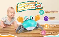 Escape de inducción para niños, Juguetes de pulpo y Cangrejo para gateo, mascotas electrónicas, juguetes musicales Educativos para niños Pequeños, Gift de Navidad - details 2