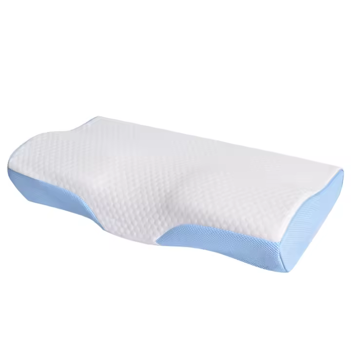 Almohada De Cuello Slow Rebound Memoria De Algodón Para Prevenir El Ronquido Y Promover Un Sueño Profundo Sin Dolor En El Cuello - 1
