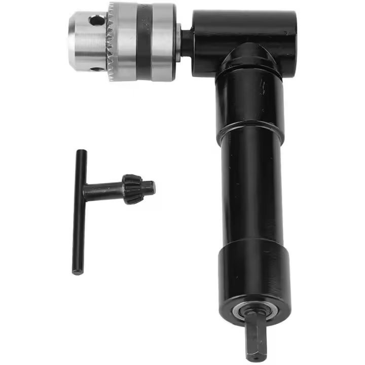 Portabrocas de ángulo recto, soporte de extensión del adaptador de broca de portabrocas de ángulo recto de 90 grados - 1
