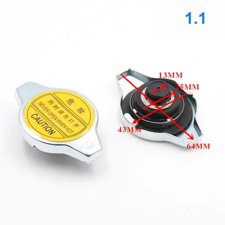 Tapa De Radiador De Metal Alta Calidad Tipo General 0.9 Para La Mayoría De Los Coches Chery Foton Brilliance Great Wall Accesorios De Coche - 1