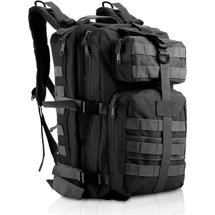 Mochila militar, Mochila táctica 35L Mochila del ejército Mochila de asalto Mochila de combate táctica para senderismo al aire libre Camping Trekking Pesca Caza - 1