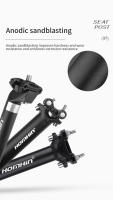 HOMHIN Poste De Silla De Bicicleta De Aluminio Aleación 25.4 27.2 31.6mm MTB Montaña Carretera 300/350 Piezas Para Tubo De Silla - details 6