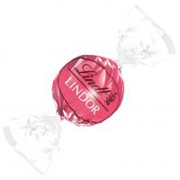 Lindt Lindor a Granel 500g - Bombones de Chocolate Blanco y Fresa con Relleno Cremoso - details 1