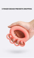Entrenador De Agarre Ajustable De Silicona Para Recuperación De Dedos Expansor De Muñeca Para Ejercicio En El Gimnasio Y Fitness Fortalecedor De Músculos De Mano - details 5