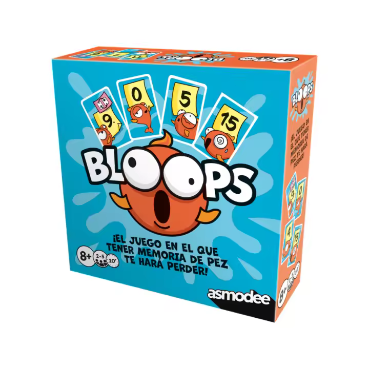 JUEGO DE CARTAS - BLOOPS, ASMODEE, +8 AÑOS, TIENDA CON LICENCIA OFICIAL, ENVIO EN 24-48 HORAS EN PENÍNSULA, DIVERSION, ACTUALIDAD, JUGUETES, JUEGOS DE MESA, AMIGOS, NIÑOS, CARTAS - 1