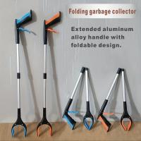 C Claw De Limpieza Portátil Y Doblete Para Exteriores E Interiores Ayuda De Movilidad Para Ancianos Herramienta De Recogida De Basura Con Agarre Extensible De Resorte - details 2