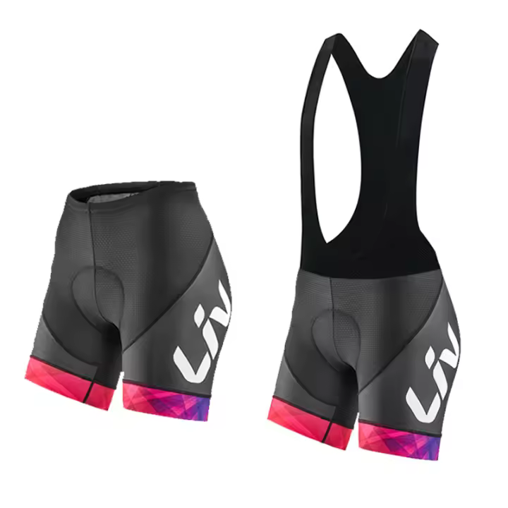Shorts De Ciclismo Para Mujeres LIV Estilo Estándar Apretado Con Almohadilla De Gel MTB Equitación Calças Deportes Quick Dry Anti-Sudor Talla Verdadera - 1