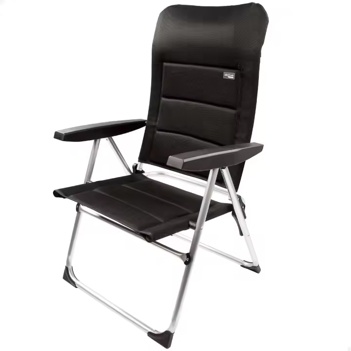 Aktive Beach - Silla Plegable Acolchada Negra - 1