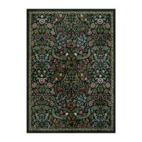 Alfombra Bohemio Floral Vibrante Para Sala De Estar Decorativa Anti-deslizante Lavable Minimalista Para Dormitorio Y Baño - details 8