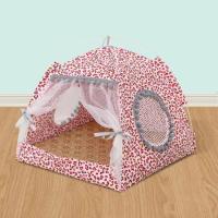 Tent De Acampada Para Gatos Y Perros Plegable Transpirable Equipamiento De Acampada Para Mascotas Versátil Todo El Año Material De Tules - details 1