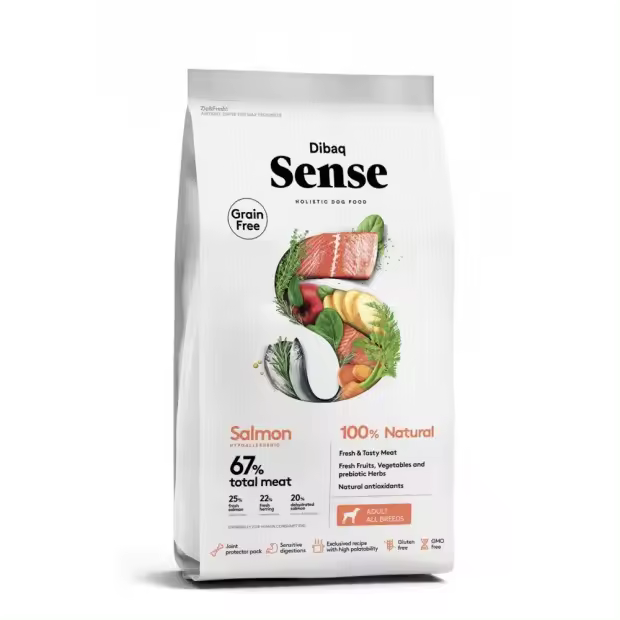 Dibaq Sense Grain Free Adult Salmón 12 Kg - 1
